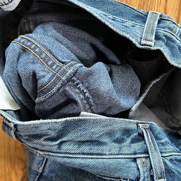 NWT AGolde 90’sPinch Waist High Rise Straight Size 24 - Picture 8 of 17